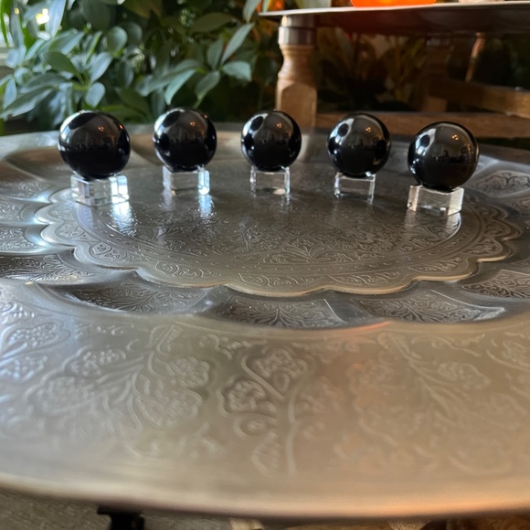 Black Obsidian Sphere - Picture 5 of 5